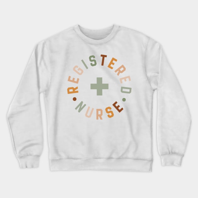 Registered Nurse Crewneck Sweatshirt by MasutaroOracle